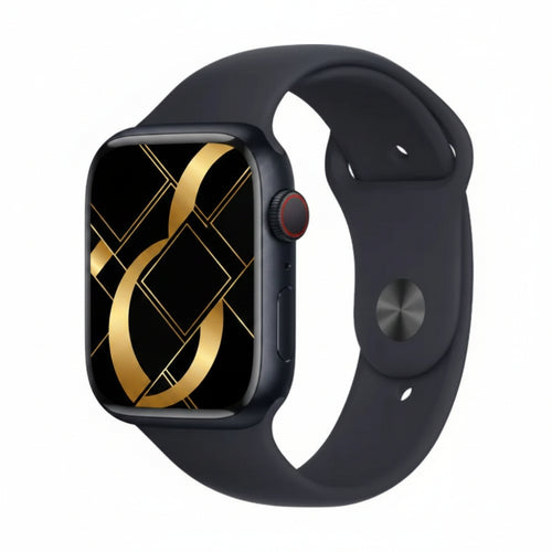 Apple Watch Series 9 45MM GPS + Cellular - Aluminum Case Midnight Sport band Apple