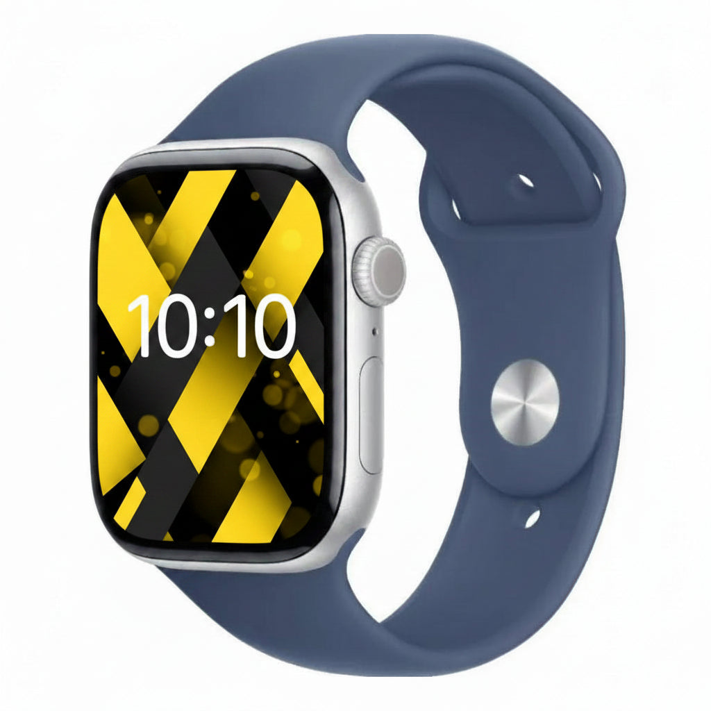 Apple Watch Series 10 42mm - GPS + Cellular - Silver Blue - Pristine - Refurbished Apple