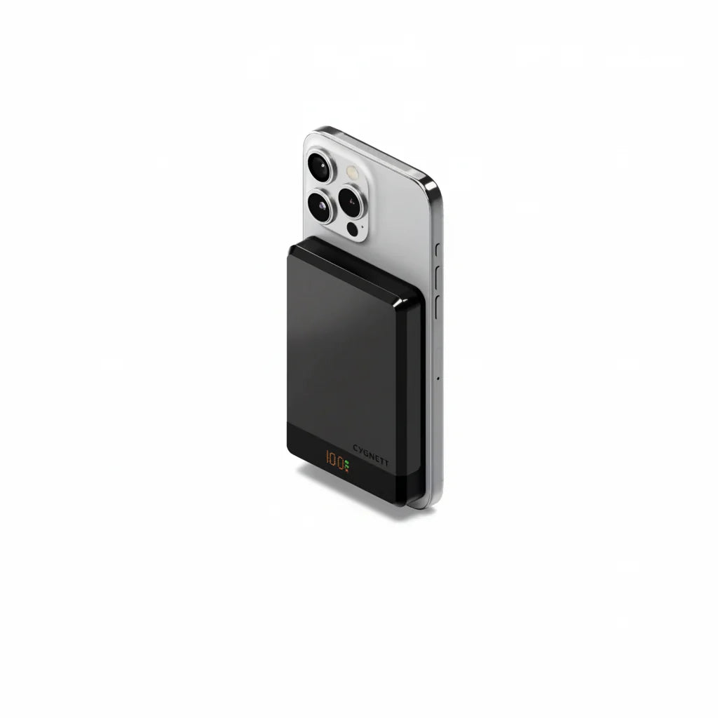 Cynett Magslim 10k Power Bank - Black - Pristine - Refurbished