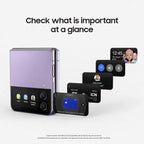Samsung Galaxy Z Flip4 5G Smartphone 256GB - Bora Purple - (Au Version) - Pristine Refurbished Samsung