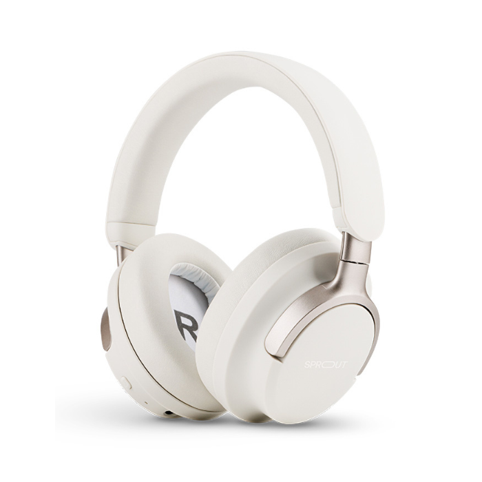 Sprout Harmonic 4 Bluetooth Headphones – White - Excellent - Refurbished Sprout