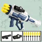 Electronic Toy Gun – Soft Bullet Bazooka Rocket Launcher with Realistic Sound & Light Effects