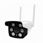 Dual Lens Outdoor PTZ WiFi Security Camera 1080P/4MP Auto Tracking Night Vision IP66 Waterproof