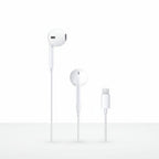 Apple EarPods with Lightning Connector - White - Wired In-Ear Headphones - Good - Refurbished Apple