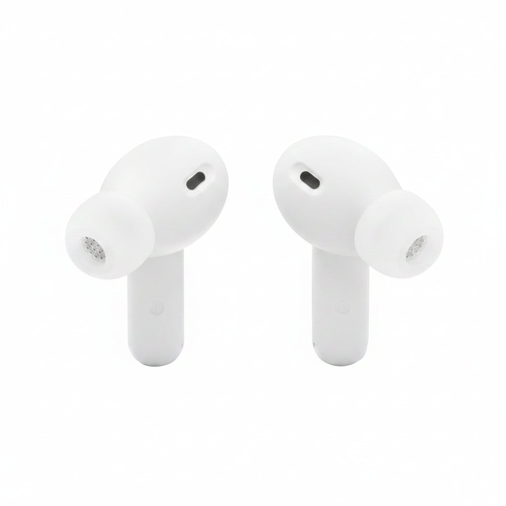 JBL Wave Beam2 TWS Earbuds - White - True Wireless Bluetooth Earbuds
