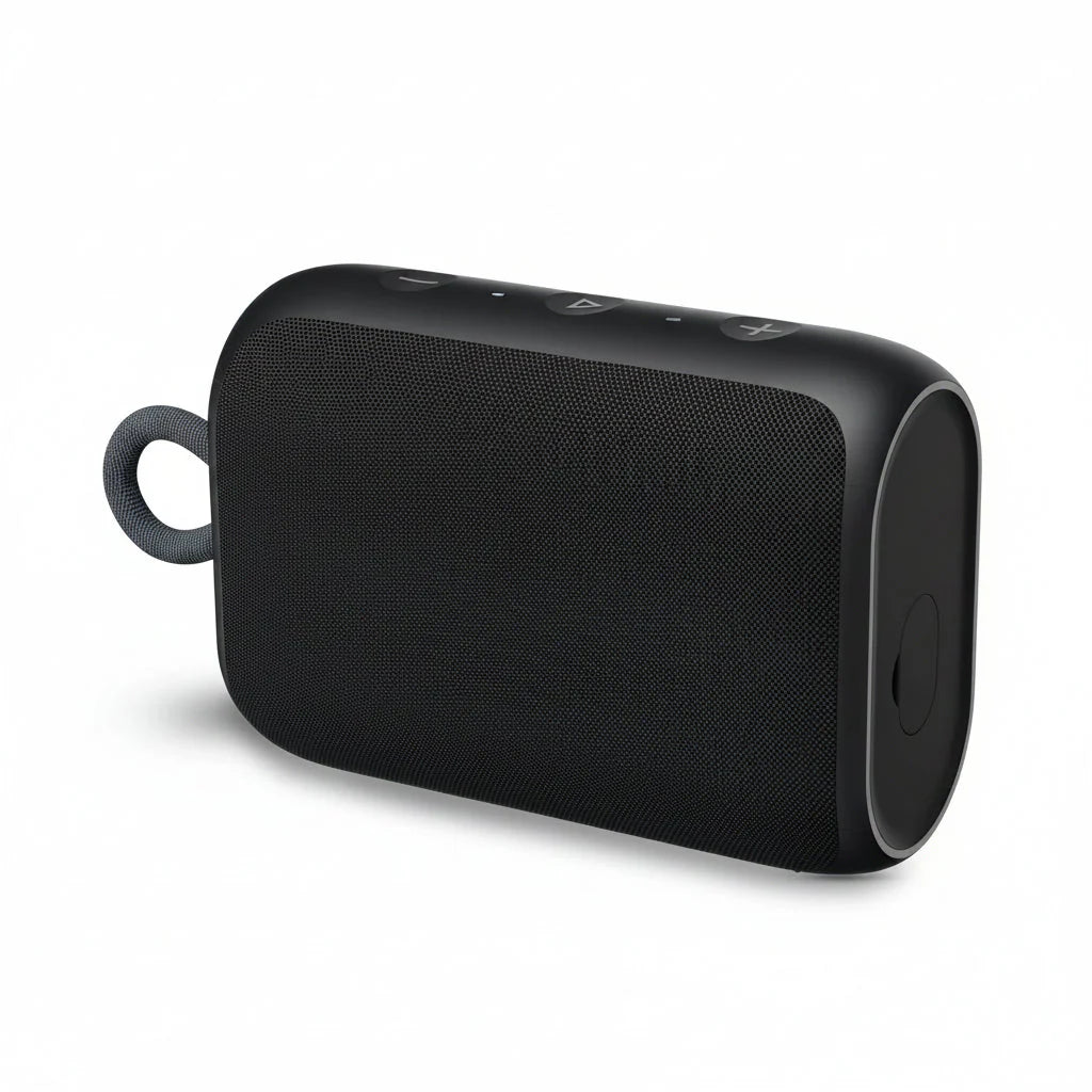 BlueAnt X0i Portable 6W Bluetooth Speaker - Black - Compact Wireless Speaker - Pristine - Refurbished