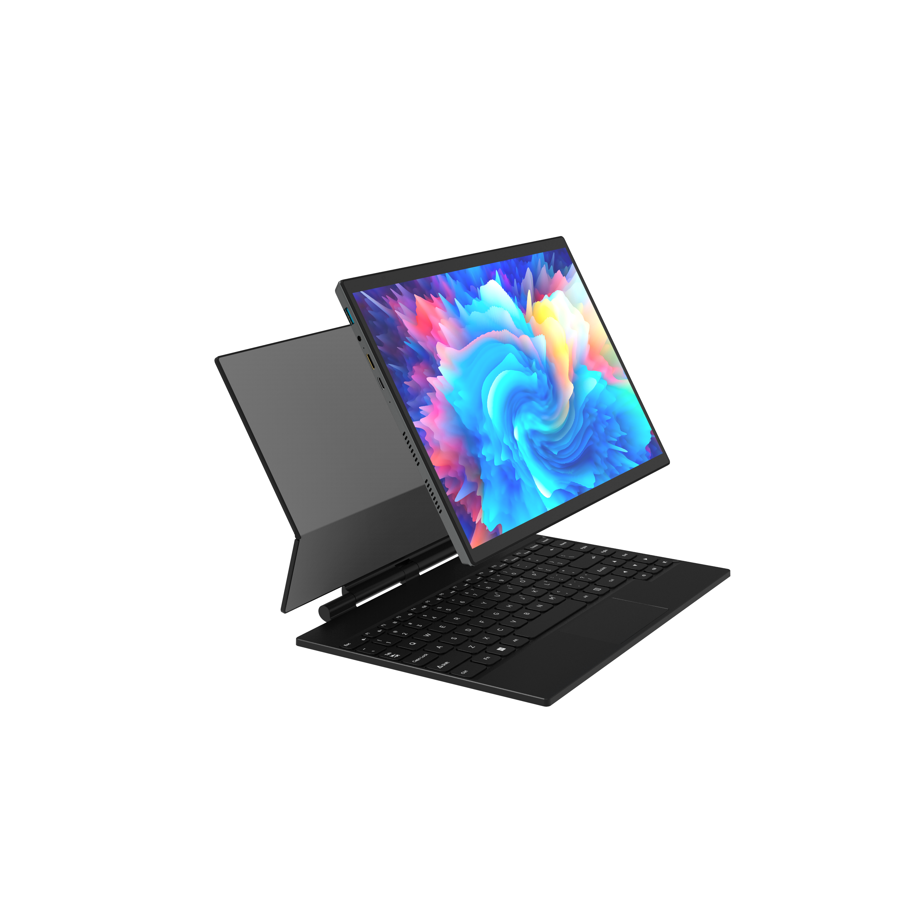 Trion Canvas Pro 14" 2-in-1 Touch Screen Laptop 12th Gen Intel Celeron-N95 16GB 512GB SSD Windows 11 - Grey ( Open Never Used )
