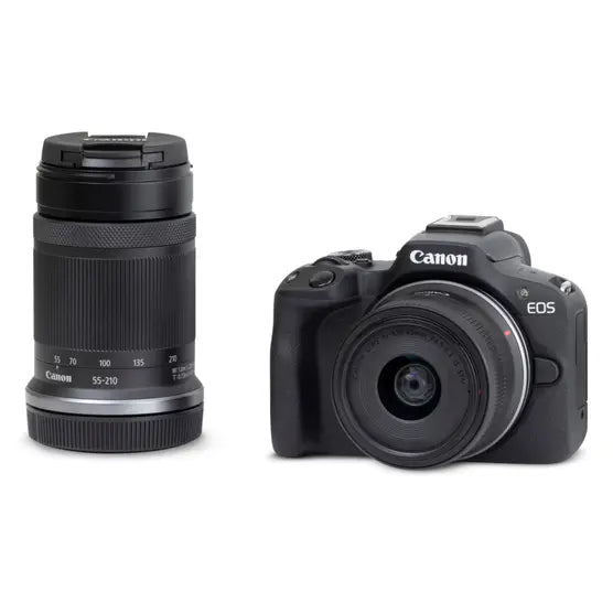 Canon EOS R50 Mirrorless Camera Body (Black) – 24.2MP APS-C, 4K Video, Dual Pixel