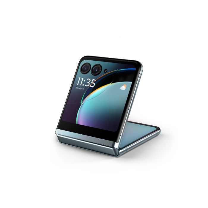 Motorola Razr 40 Ultra – 8GB/256GB, Glacier Blue - Pristine Refurbished Motorola