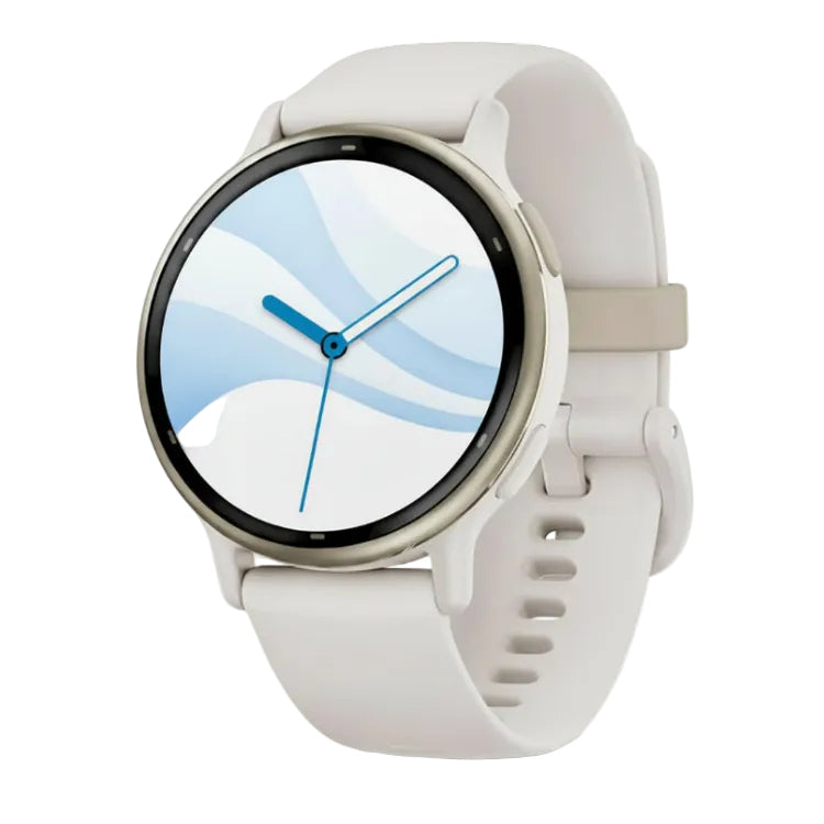 Garmin vivoactive 5 GPS Smartwatch - AMOLED Display - Black, Ivory, Navy, Orchid - Acceptable - Refurbished Garmin