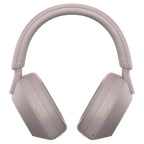 Sony WH-1000XM5 Premium Noise Cancelling Wireless Over-Ear Headphones - Smoky Pink (4 Months Amazon Music Subscription Included)