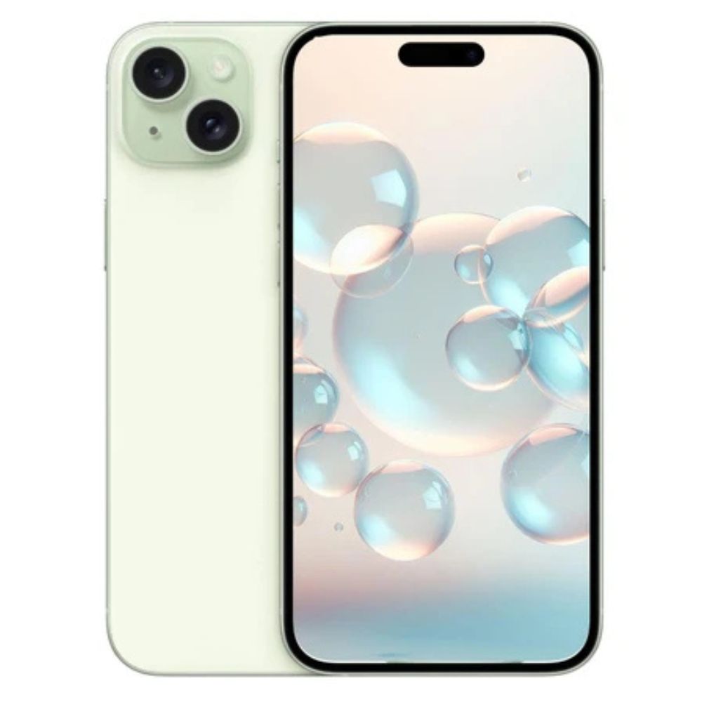Apple iPhone 15 Plus - 128GB / 256GB / 512GB / - Pink, Yellow, Green, Blue, and Black With 80% battery- Pristine - Refurbished