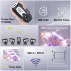 Magcubic HY300X 4K HD Electronic Focus Projector Magcubic