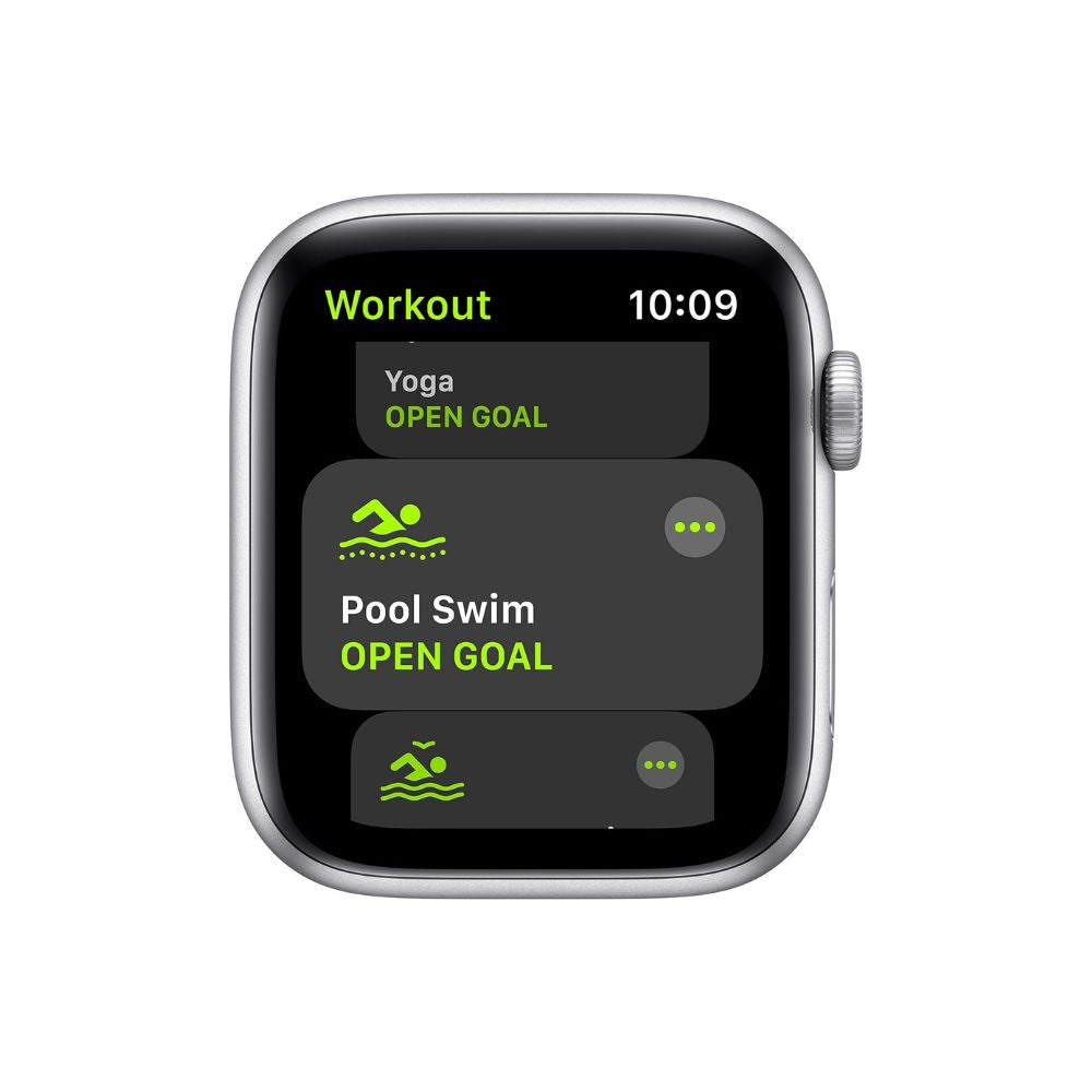 Apple Watch SE 40mm - Silver Aluminum Case with Sports Band - Pristine Refurbished Apple