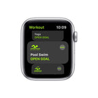 Apple Watch SE 40mm - Silver Aluminum Case with Sports Band - Pristine Refurbished Apple