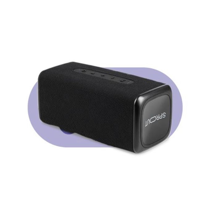 Sprout Soundwave Pro Bluetooth Speaker – Black Sprout