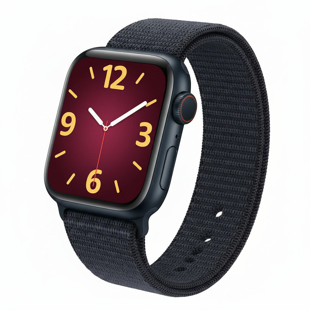 Apple Watch SE 2022 40mm GPS + Cellular Midnight Aluminium with Sport Loop Band With 100% Battery - Pristine - Refurbished Apple