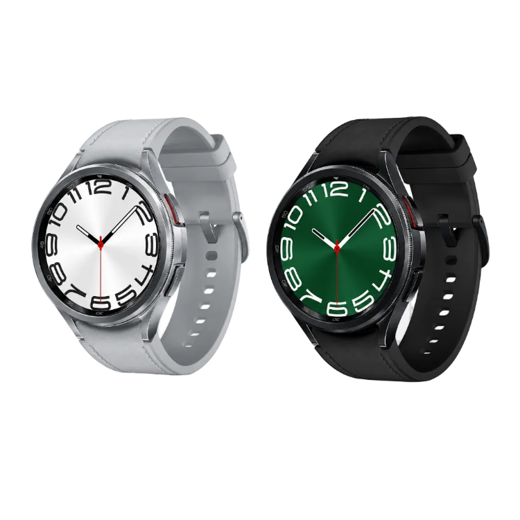 Samsung Galaxy Watch6 Classic LTE Smartwatch (43mm & 47mm) – Black, Silver – Acceptable - Refurbished Samsung