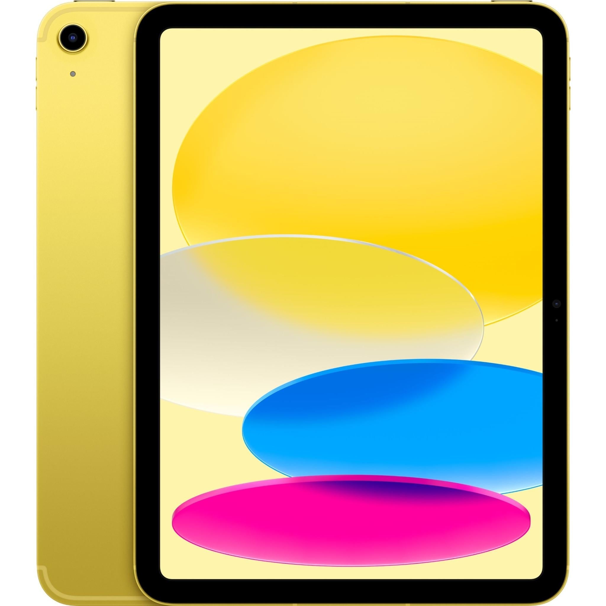 Apple iPad 10.9-inch 64GB Wi-Fi + Cellular (Yellow) [10th Gen] (Refurbished Grade-B)