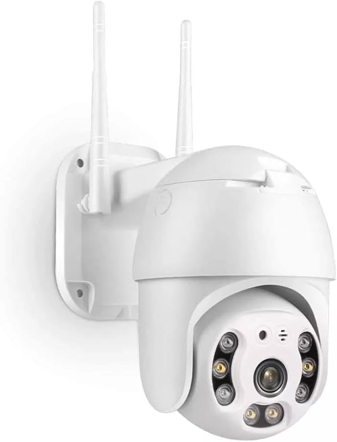 Outdoor WiFi Dome Security 2MP/3MP/5MP Camera – Full HD 1080P, Motion Detection, Night Vision, IP66, 360° Coverage