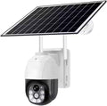 V380 Solar Charging Panel with Battery Security WiFi Camera, 5MP IP66, PIR, Solar PTZ Camera