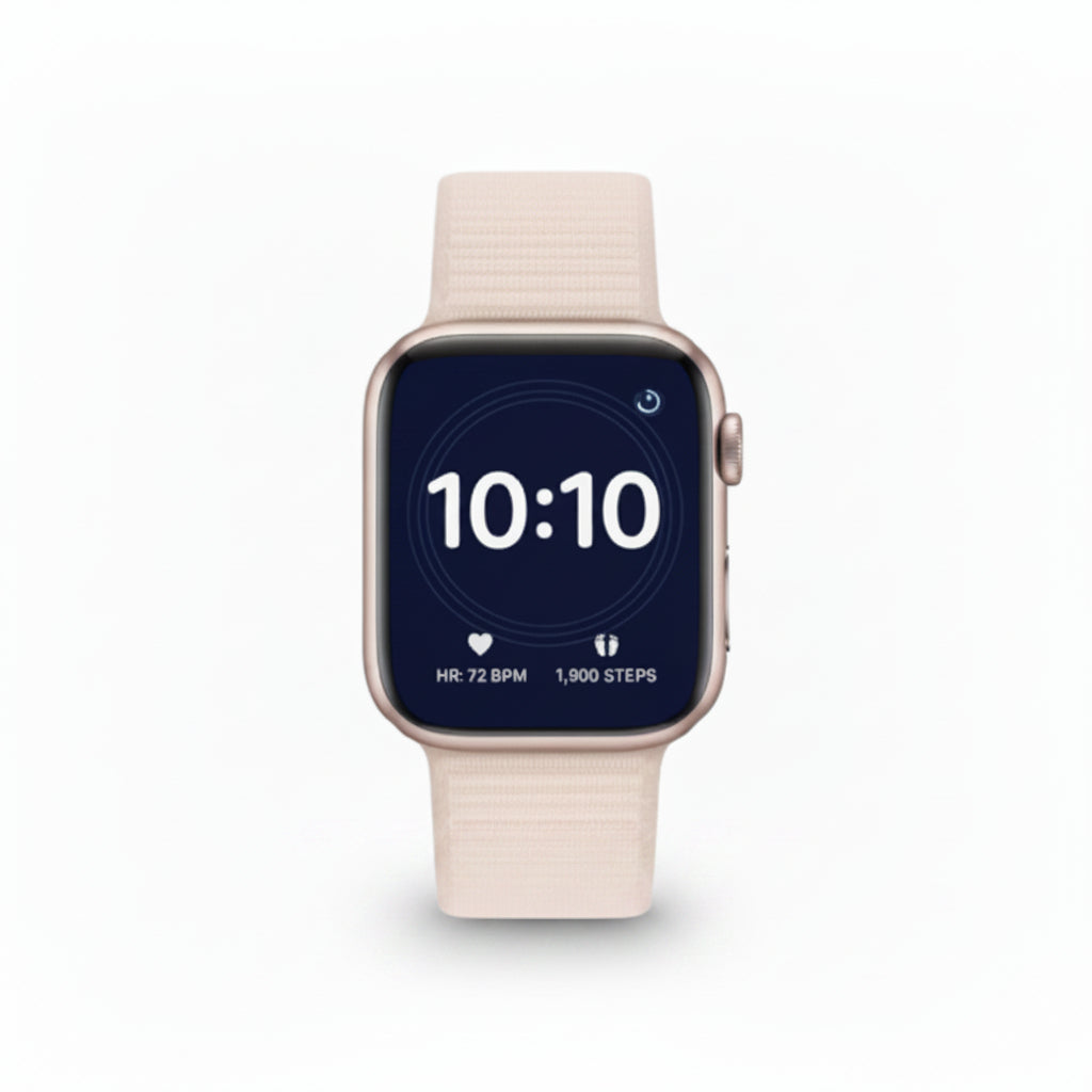 Apple Watch SE 2nd Gen 40MM GPS + Cellular - Aluminium Case Starlight - Sport Loop Starlight -  Excellent - Refurbished (Copy) Apple