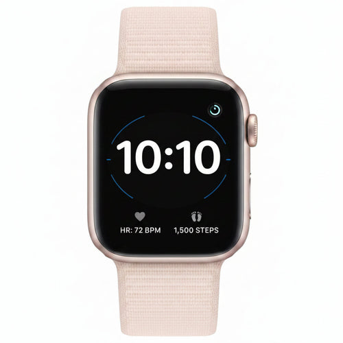 Apple Watch SE 2nd Gen 40MM GPS + Cellular - Aluminium Case Starlight - Sport Loop Starlight -  Excellent - Refurbished (Copy) Apple