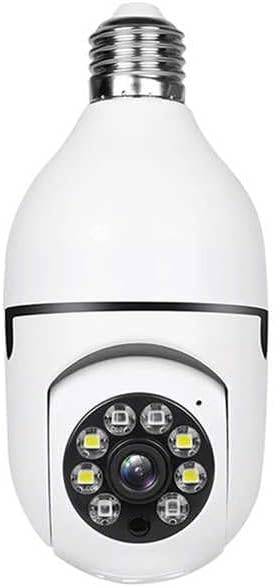 SmartEye 2MP WiFi E27 Bulb Socket Camera with Motion Tracking & Night Vision - V380 Pro Series