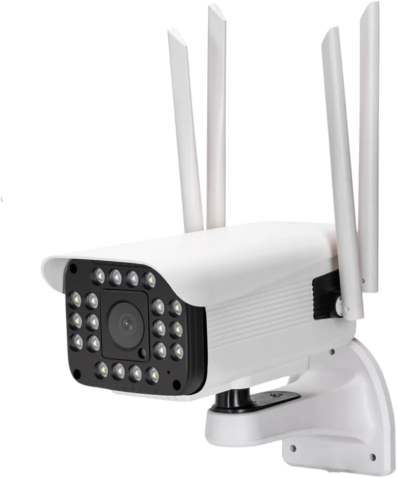 1080P WiFi Security Camera – Outdoor/Indoor PTZ Bullet Camera with Dual Antennas, Night Vision, Motion Detection, IP66 Waterproof