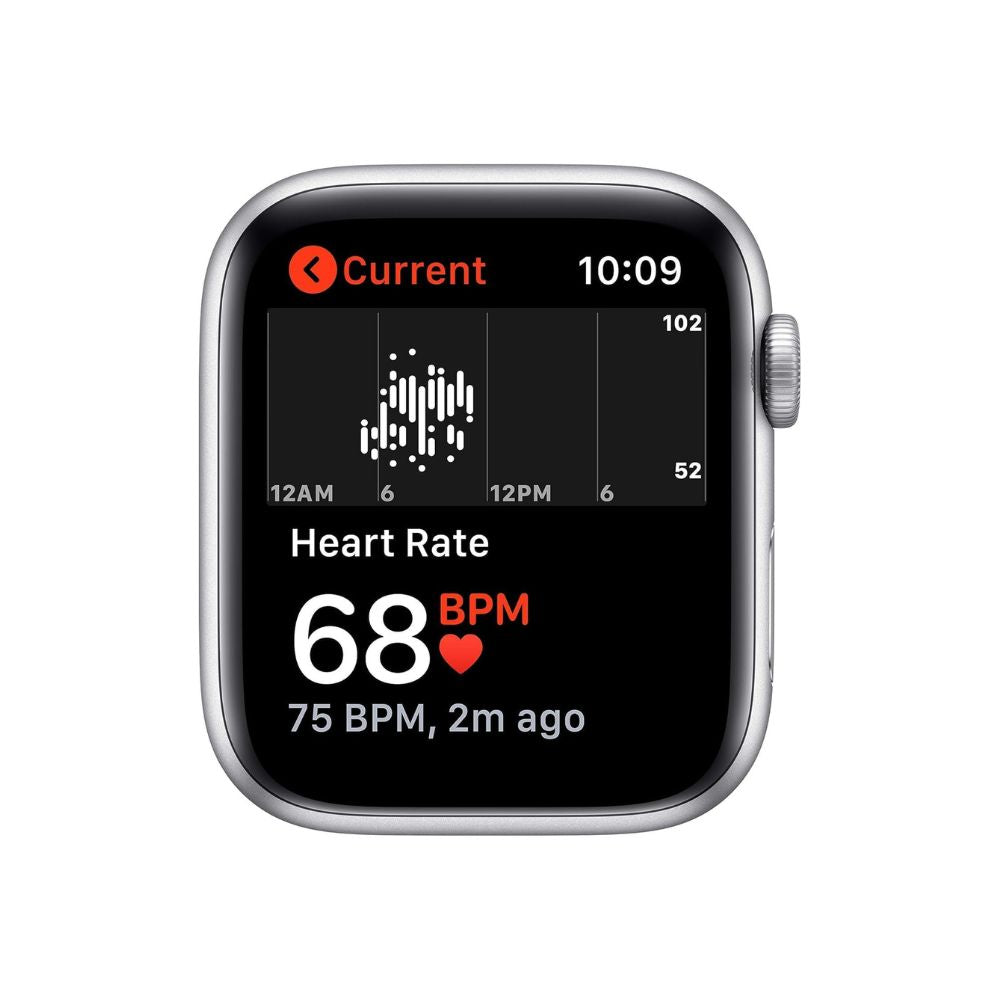 Apple Watch SE 40mm - Silver Aluminum Case with Sports Band - Pristine Refurbished Apple
