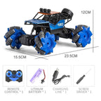 1/20 Scale Stunt RC Rock Crawler - Side Drift Skidding Remote Control Car