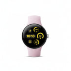 Google Pixel Watch 3 41 mm LTE -  Matte Black Case - Obsidian Band, Champagne Gold Case - Hazel Band, Silver Case - Rose Quartz Band Google