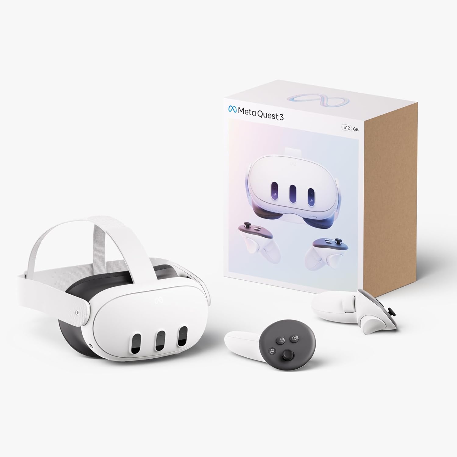 Meta Quest 3 512GB - Breakthrough Mixed Reality Headset with Batman: Arkham Shadow ( AU Version ) (Copy) Meta