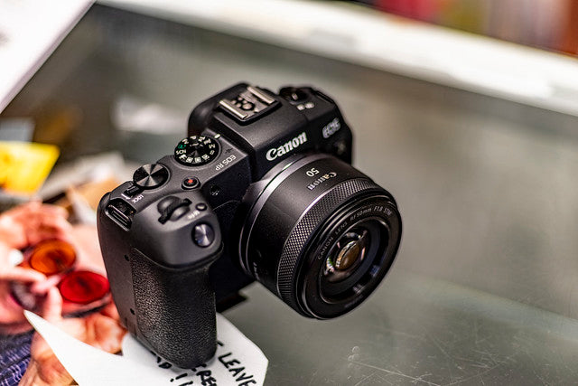 Canon EOS RP Mirrorless Camera Body with RF 50mm f/1.8 STM Lens – Full-Frame Compact Photography Kit