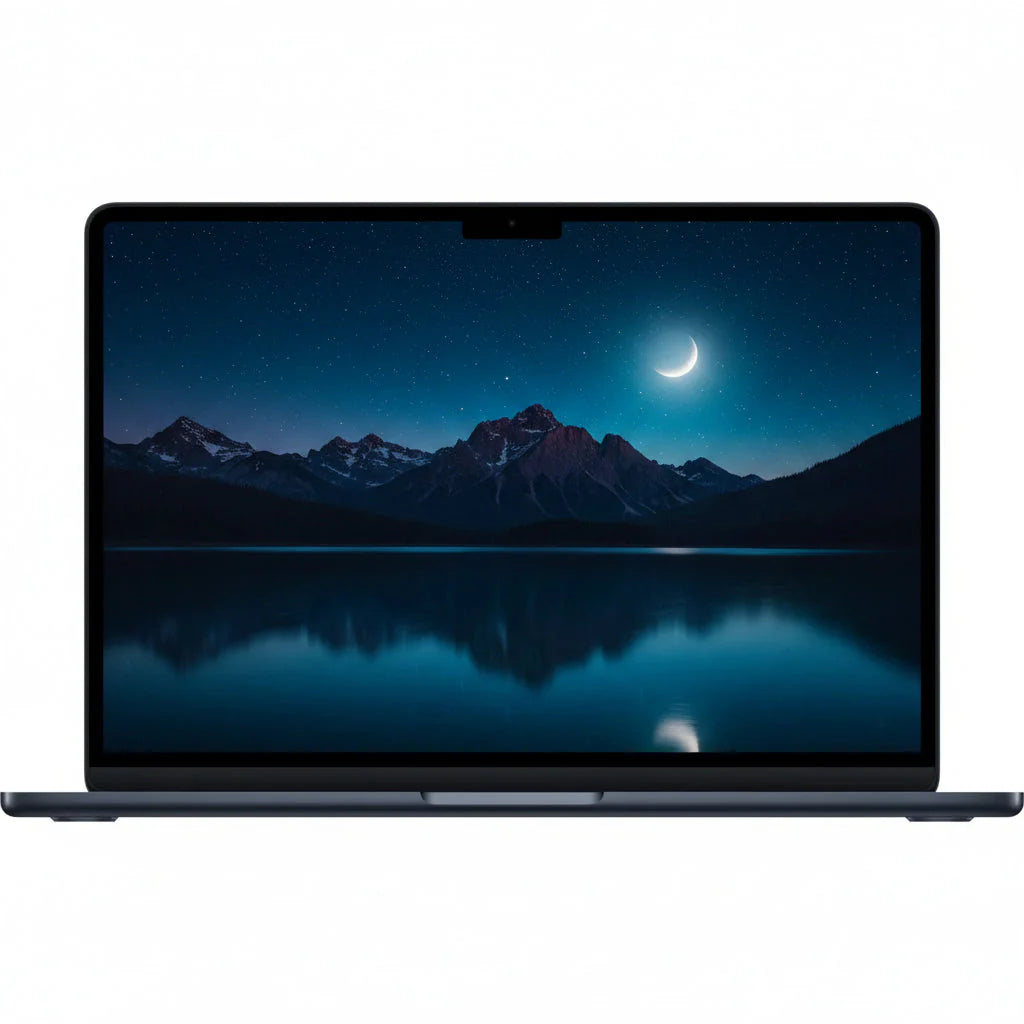 Apple MacBook Air 15-inch (2022) M2 10-core GPU - 8GB 16GB 24GB RAM - 256GB 512GB 1TB 2TB SSD - Midnight, Starlight, Silver, Space Grey With 90% Battery - Pristine - Refurbished APPLE