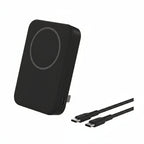Belkin BoostCharge 10K Qi2 Magnetic Wireless Power Bank with Stand Black Belkin
