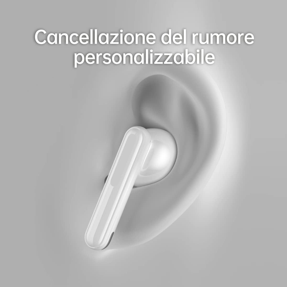 Oppo Enco Free 2i Wireless Bluetooth Earbuds with Noise Cancellation - White