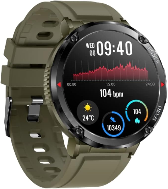 Fitwell Sports Watch Waterproof T30 – Grey – Brand New Tristar Online