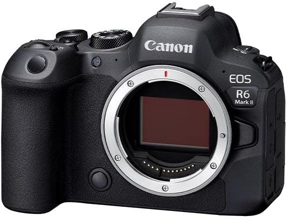 Canon EOS R6 Mark II Mirrorless Camera Body – Full-Frame, 24.2MP, 4K 60p
