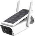 3MP Solar-Powered Wireless WiFi Outdoor Pan/Tilt Home Security Camera System