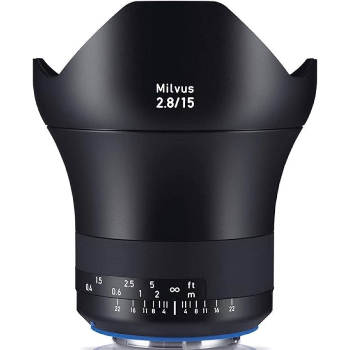 ZEISS Milvus 15mm f/2.8 Full Frame Camera Lens for Canon EF-Mount ZE, Black