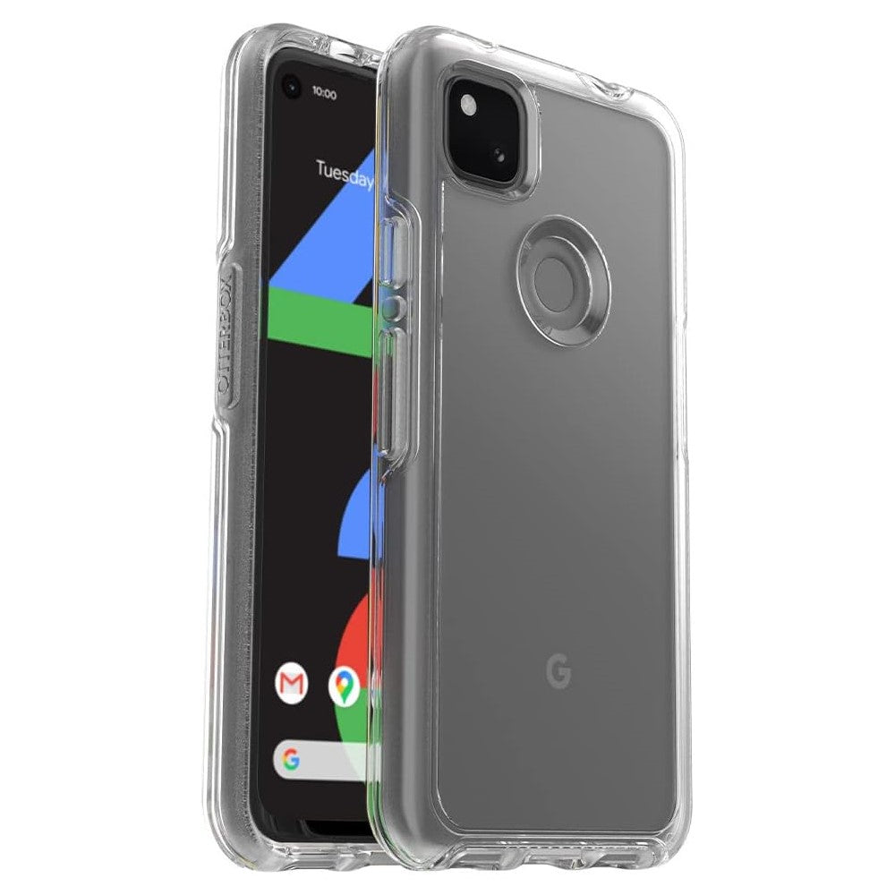 OtterBox Symmetry Series Clear Case - Shockproof & Drop-Proof Protective Cover for Google Pixel 4a