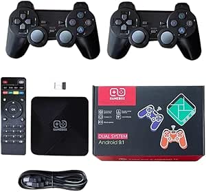 G5 4K HD Retro Video Game Console – WiFi TV Support, 64GB Storage, 30,000+ Preloaded Classic Games