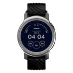 Moto Watch 100 Smartwatch – Glacier Silver & Phantom Black GPS Fitness Watch