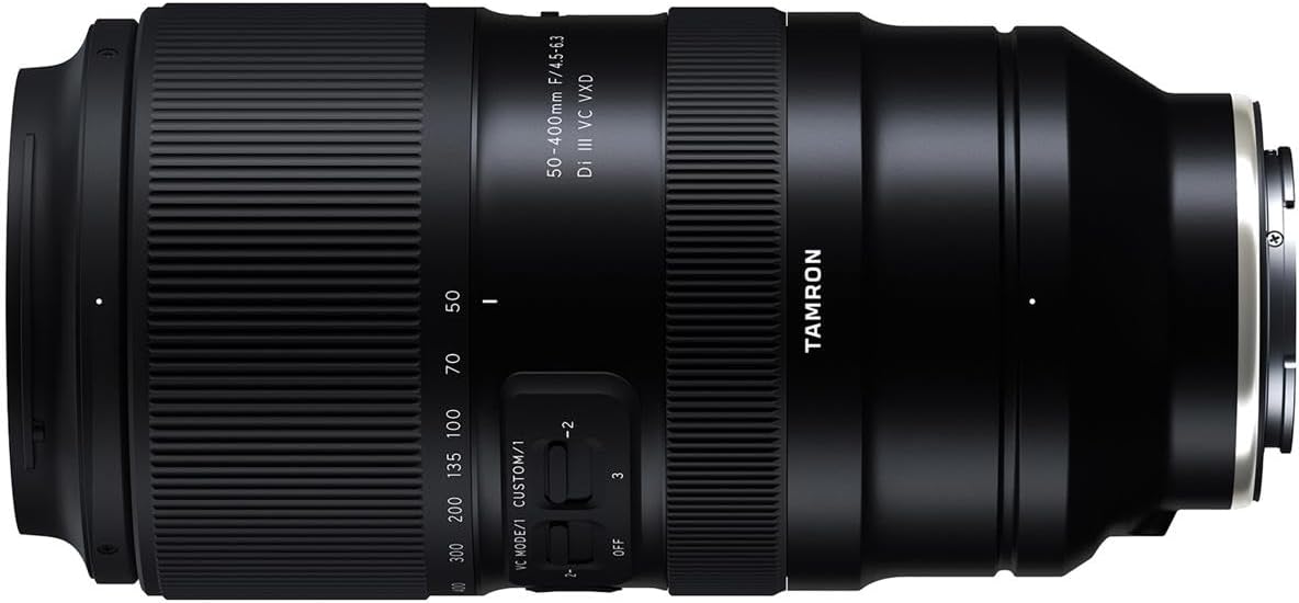 Tamron 50-400mm F/4.5-6.3 Di III VC VXD Lens (A067) (Sony E)