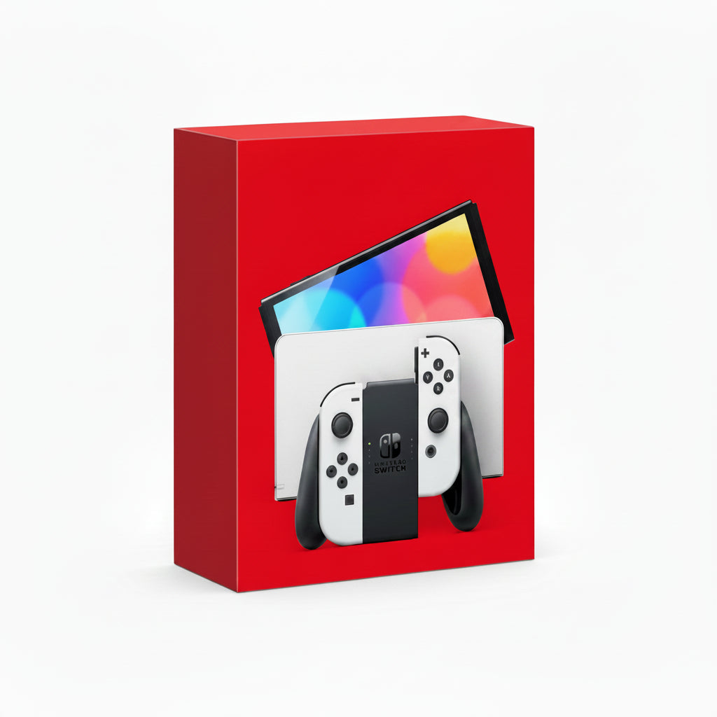 Nintendo Switch Console OLED Model - White - Excellent - Refurbished (Copy) Nintendo