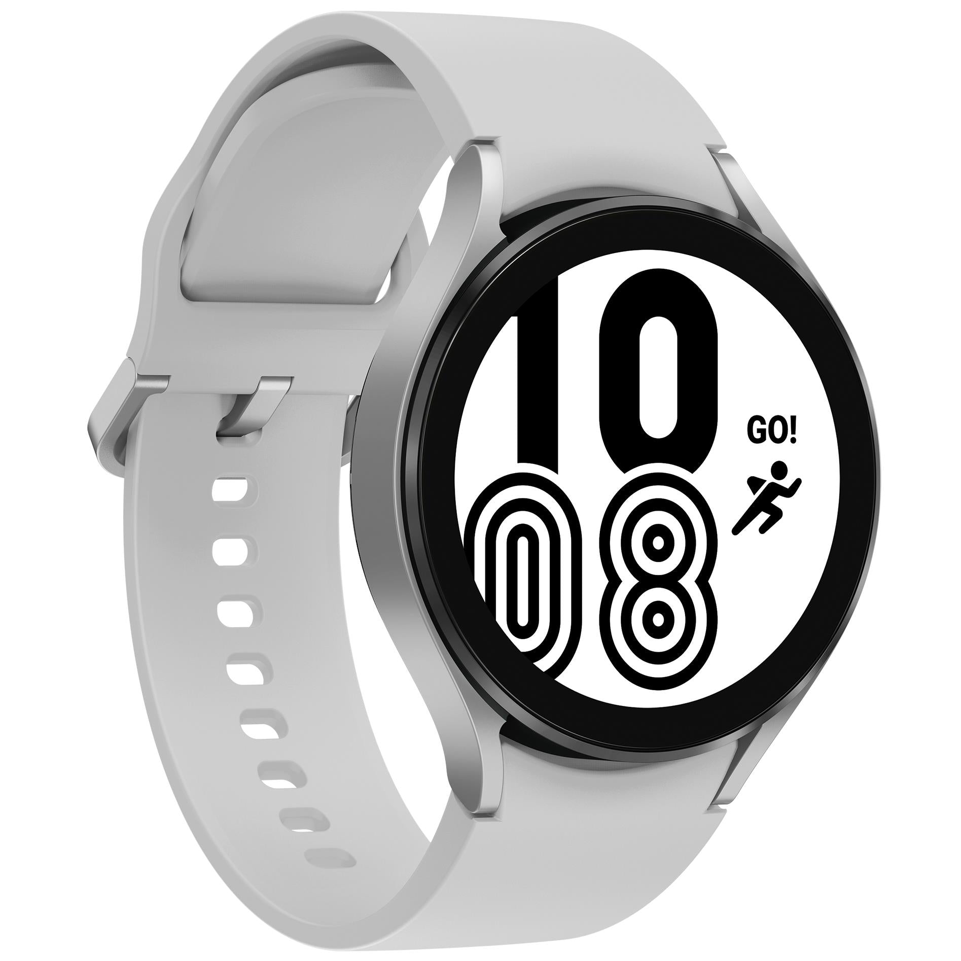 Samsung Galaxy Watch 4 Bluetooth 44mm Silver Pristine - Refurbished