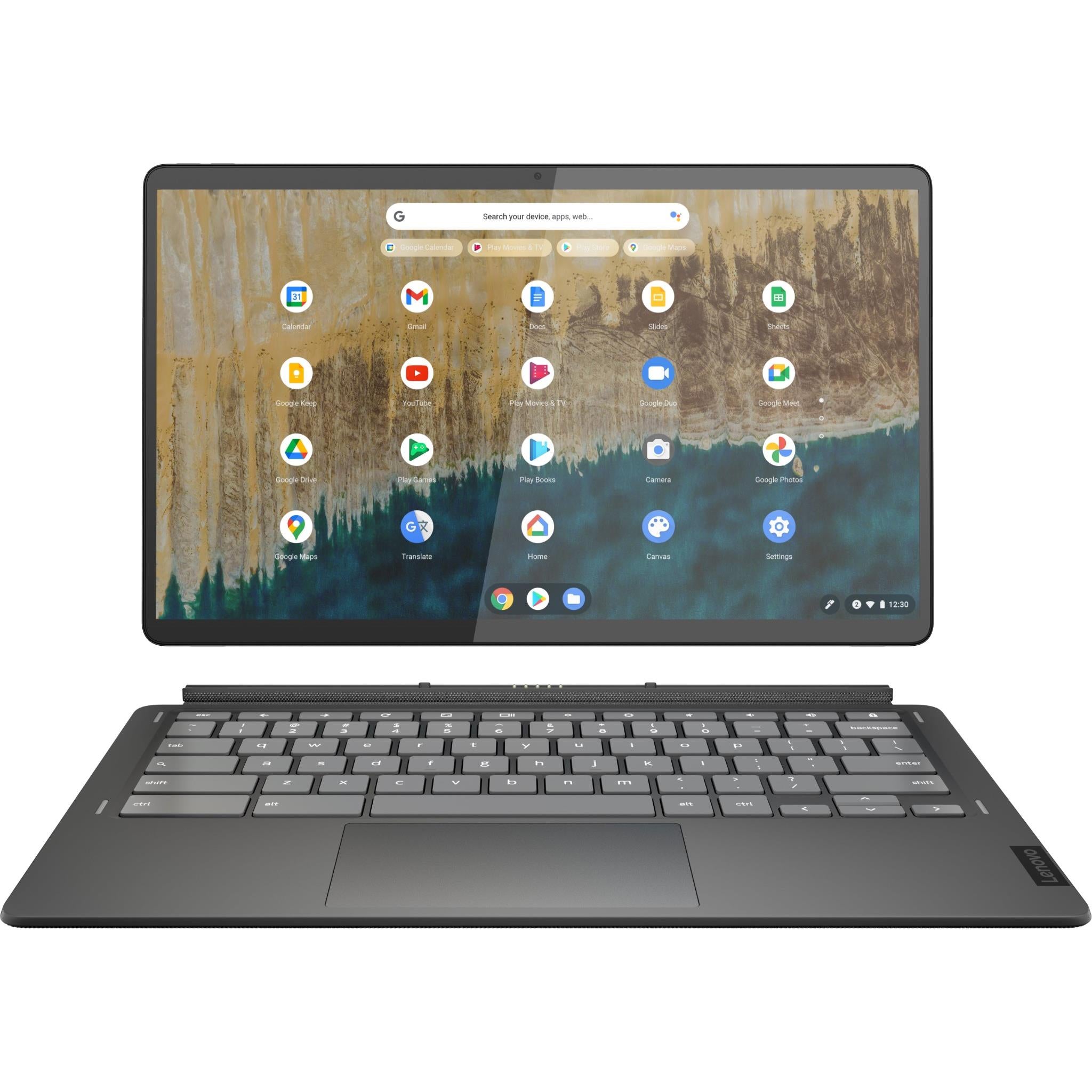 Lenovo Duet 5 13.3" Full HD OLED Chromebook 128GB - Storm Grey (AU Version)