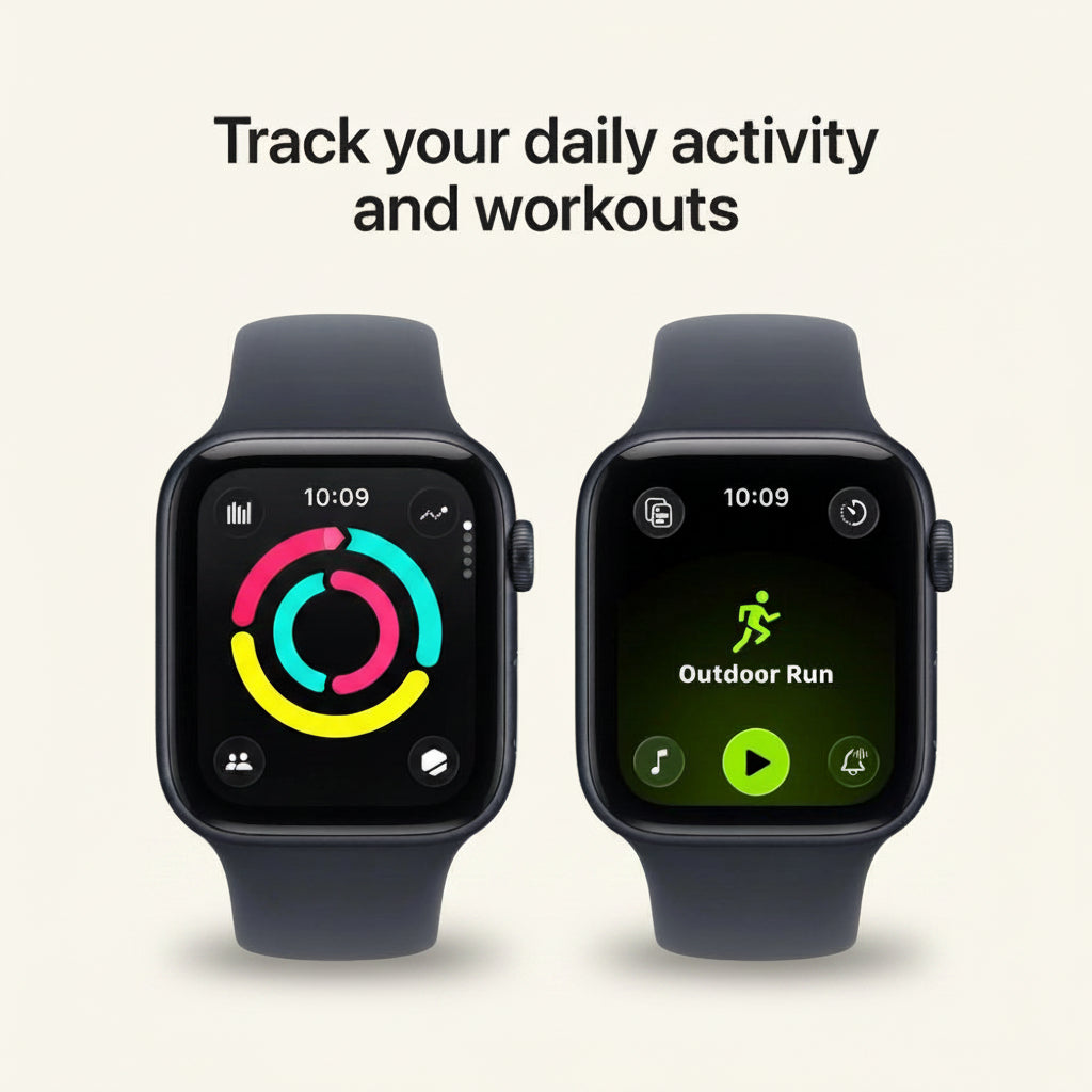 Apple Watch SE 2nd Gen (2022) 40MM GPS + Cellular - Aluminum Case Midnight
