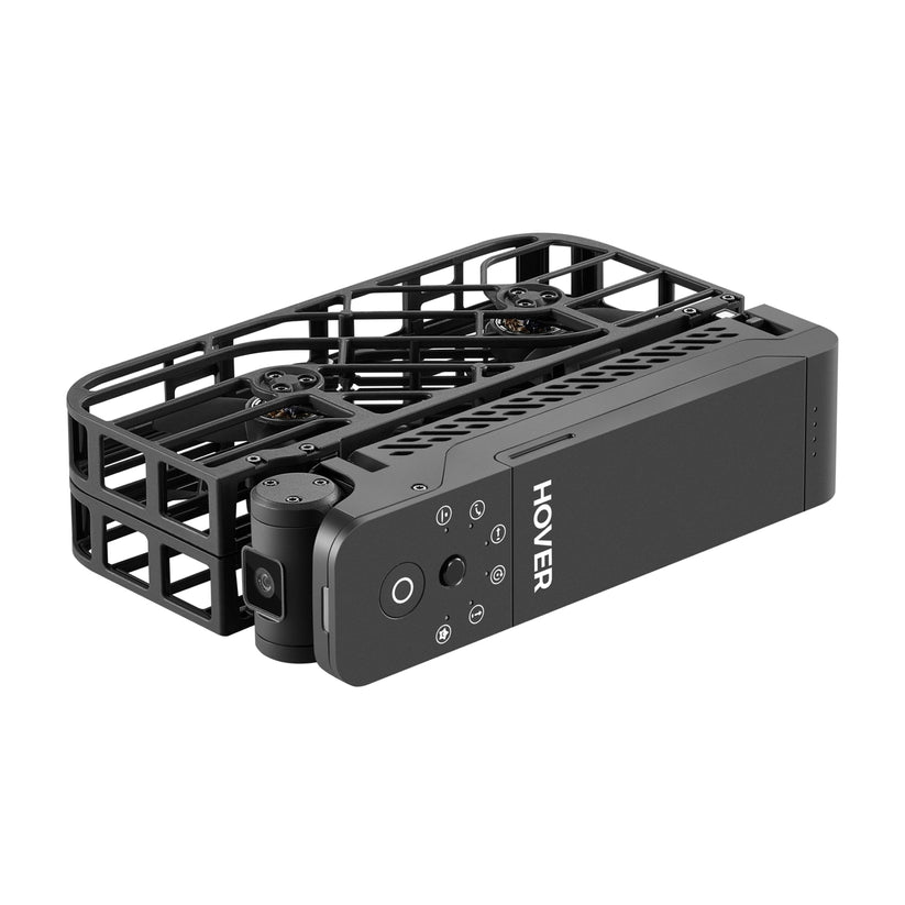 HoverAir X1 Combo Pocket-Sized Self-Flying Camera Drone - Black